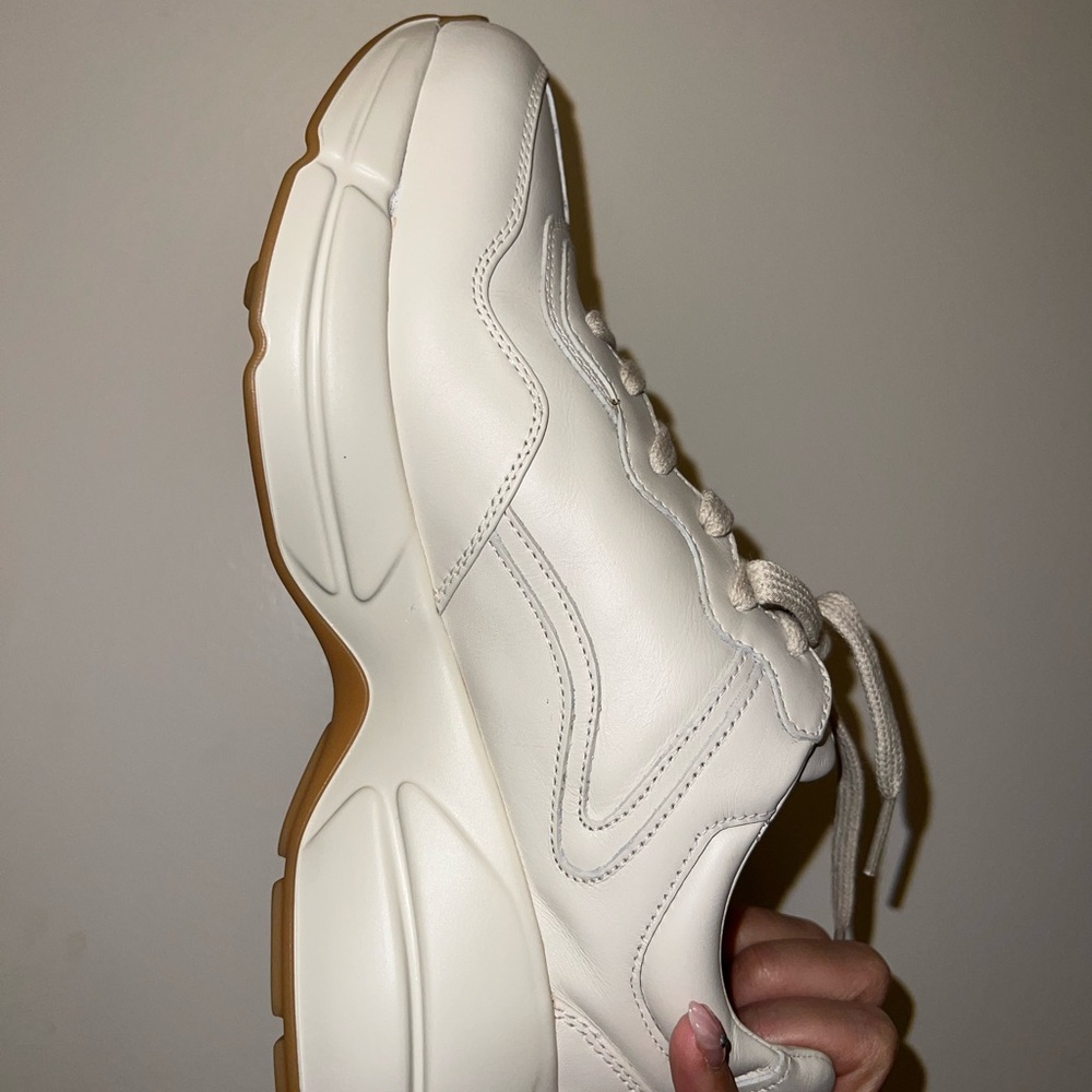 Gucci Apollo mystic white Leather Sneakers - Picture 6 of 14